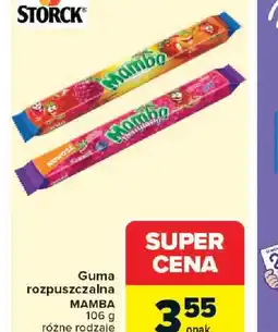 Carrefour Guma rozpuszczalna Mamba oferta