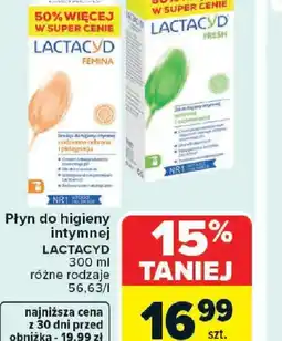 Carrefour Lactacyd płyn do higieny intymnej oferta