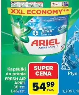 Carrefour Ariel kapsułki do prania oferta