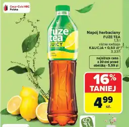 Carrefour Fuze Tea napój oferta