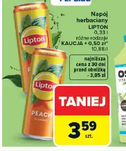 Carrefour Napój herbaciany Lipton oferta