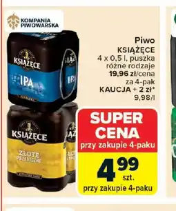 Carrefour Piwo Książęce oferta