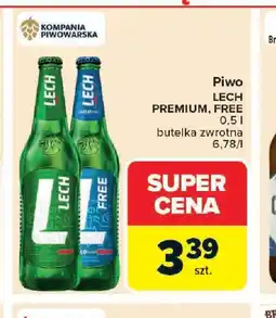 Carrefour Piwo Lech Premium, Free oferta