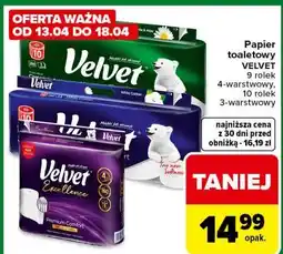 Carrefour Express Papier toaletowy VELVET oferta
