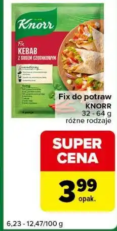 Carrefour Express Fix do potraw KNORR oferta
