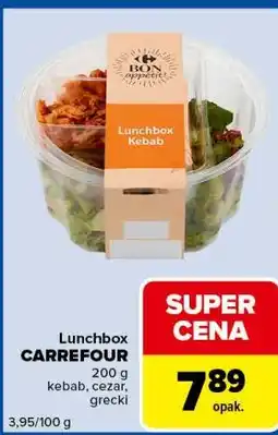Carrefour Express Lunchbox CARREFOUR 200 g kebab, cezar, grecki oferta