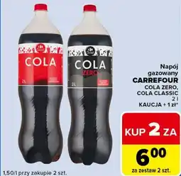 Carrefour Express Napój gazowany CARREFOUR oferta