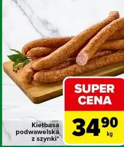 Carrefour Express Kiełbasa podwawelska z szynki oferta