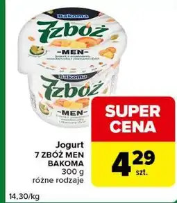 Carrefour Express Jogurt 7 ZBÓŻ MEN BAKOMA oferta