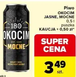 Carrefour Express Piwo OKOCIM JASNE, MOCNE oferta