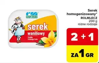 Carrefour Express Serek homogenizowany* ROLMLECZ oferta