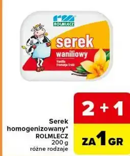 Carrefour Express Serek homogenizowany ROLMLECZ oferta