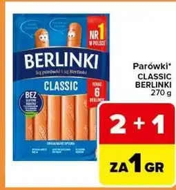 Carrefour Express Parówki* CLASSIC BERLINKI oferta