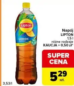 Carrefour Express Napój LIPTON różne rodzaje oferta