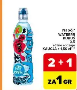 Carrefour Express Napój WATERRR KUBUŚ 0,5 oferta
