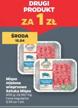 Netto Mięso mielone wieprzowe Sztuka Mięsa oferta