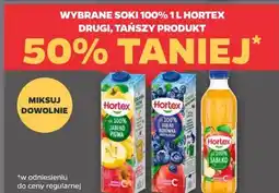 Netto WYBRANE SOKI 100% 1 L HORTEX oferta