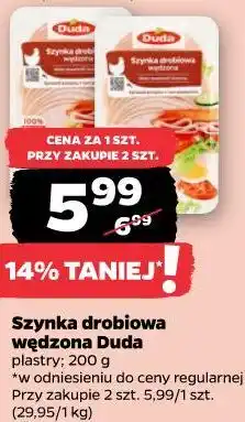 Netto Szynka drobiowa wędzona Duda oferta