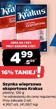 Netto Szynka wieprzowa eksportowa Krakus oferta