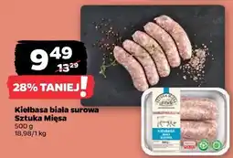 Netto Kiełbasa biała surowa Sztuka Mięsa oferta