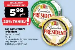 Netto Ser Camembert Président oferta