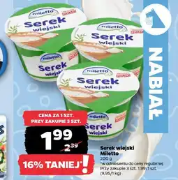 Netto Serek wiejski Miletto oferta