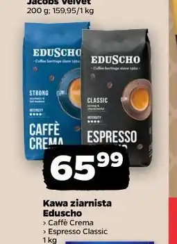 Netto Kawa ziarnista Eduscho Caffè Crema Espresso Classic oferta