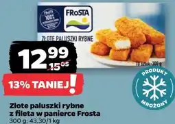 Netto Złote paluszki rybne z fileta w panierce Frosta oferta