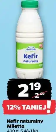 Netto Kefir naturalny Miletto oferta