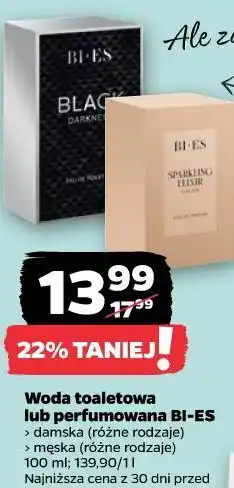 Netto Woda toaletowa lub perfumowana BI-ES damska (różne rodzaje) męska (różne rodzaje) oferta