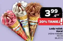 Netto Lody rożek Koral oferta