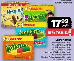 Netto Lody Nestlé oferta