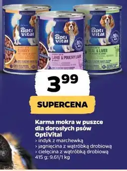 Netto Karma mokra w puszce dla dorosłych psów OptiVital oferta