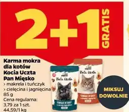 Netto Karma mokra dla kotów Kocia Uczta Pan Mięsko oferta