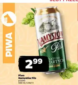 Netto Piwo Namysłów Pils puszka oferta