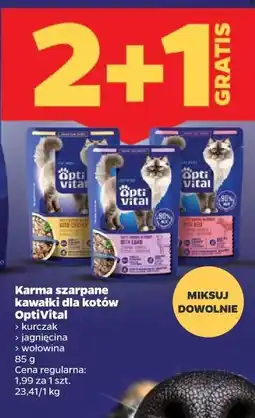 Netto Karma szarpane kawałki dla kotów OptiVital oferta