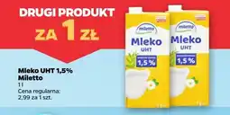 Netto Mleko UHT 1,5% Miletto oferta
