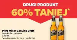Netto Piwo Miller Genuine Draft butelka bezzwrotna oferta