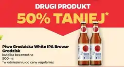 Netto Piwo Grodziska White IPA Browar Grodzisk butelka bezzwrotna oferta
