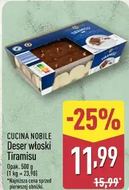 ALDI Deser włoski Tiramisu oferta