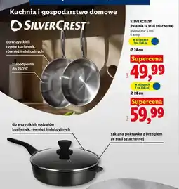 Lidl Patelnia do serwowania z odlewu aluminium, z pokrywką, Ø 28cm oferta