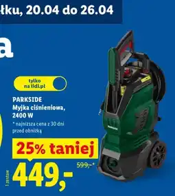 Lidl Myjka ciśnieniowa 2400W oferta