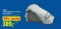Lidl Namiot trekkingowy 2-osobowy szaro-niebieski oferta