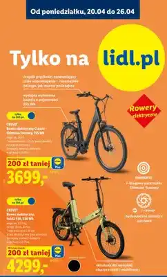 Lidl Rower elektryczny FoldX S30 530Wh oferta
