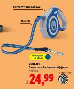 Lidl Smycz z mechanizmem zwijającym oferta