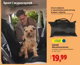 Lidl Mata ochronna do auta w zestawie z torbą do przechowywania oferta