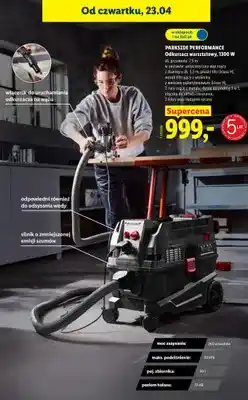 Lidl Odkurzacz warsztatowy 1300 W oferta