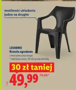 Lidl Krzesło ogrodowe z tworzywa sztucznego oferta