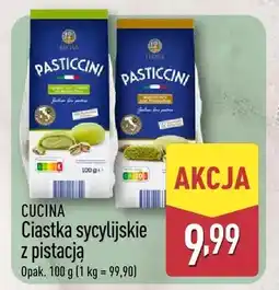 ALDI Ciastka sycylijskie z pistacją oferta