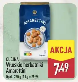 ALDI Herbatniki amarettini włoskie oferta